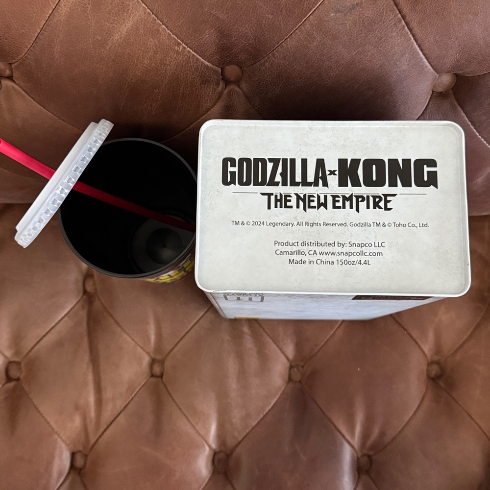 Godzilla X Kong The New Empire Cup & Popcorn Bucket Tin - Picture 5 of 5